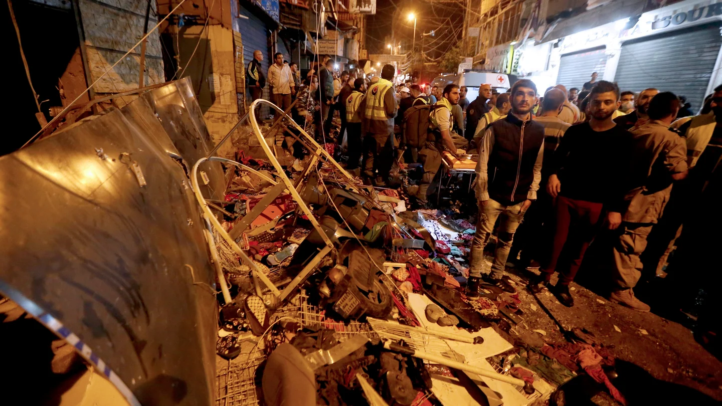 Atentado contra Hizbulá en Beirut Atentado contra Hizbulá en Beirut