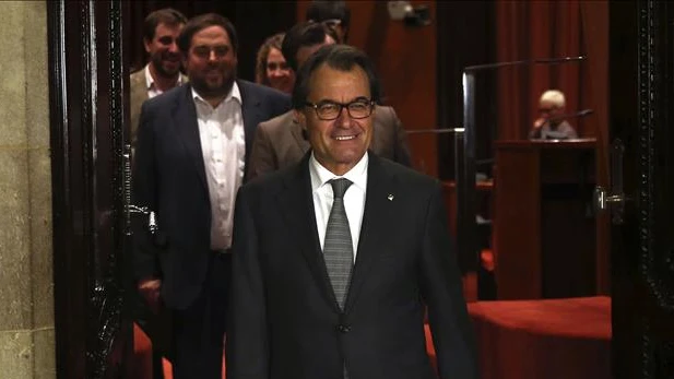 Artur mas en el Parlament Artur mas en el Parlament