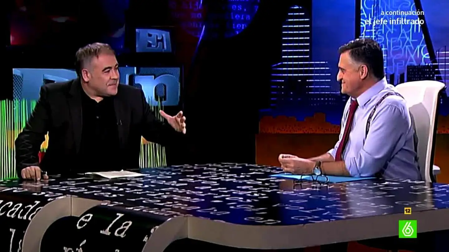 Antonio García Ferreras en El Intermedio Antonio García Ferreras en El Intermedio