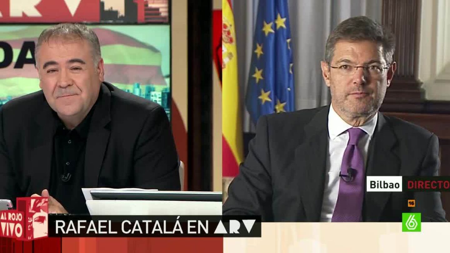 El ministro de Justicia, Rafael Catal&aacute;
