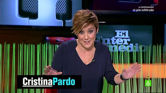 Cristina Pardo es la nueva compañera de El Gran Wyoming Cristina Pardo es la nueva compañera de El Gran Wyoming