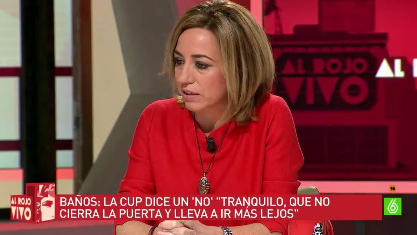 Carme Chac&oacute;n, en Al Rojo Vivo
