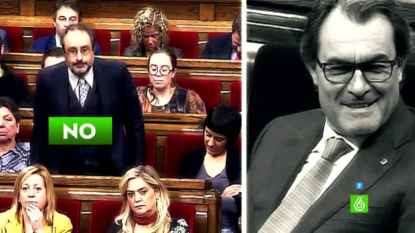 Antonio Ba&ntilde;os dice otra vez 'no' a Artur Mas