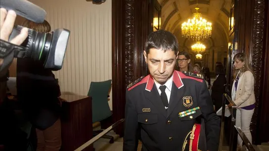 El comisario jefe de los Mossos d' Esquadra, Josep Lluis Trapero El comisario jefe de los Mossos d' Esquadra, Josep Lluis Trapero