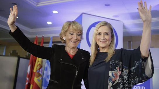 Esperanza Aguirre y Cristina Cifuentes Esperanza Aguirre y Cristina Cifuentes