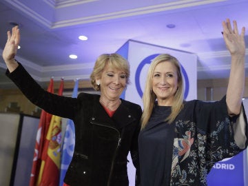 Esperanza Aguirre y Cristina Cifuentes Esperanza Aguirre y Cristina Cifuentes