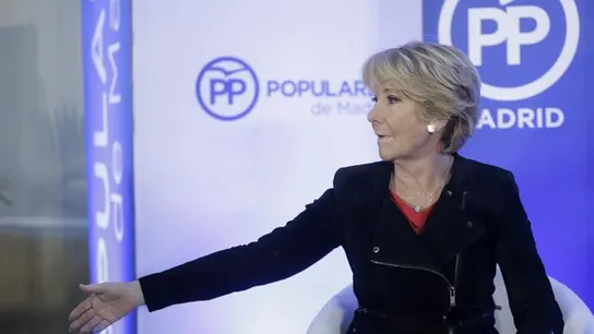 Esperanza Aguirre, en un acto con el PP de Madrid Esperanza Aguirre, en un acto con el PP de Madrid
