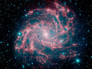 La galaxia de los fuegos artificiales La galaxia de los fuegos artificiales