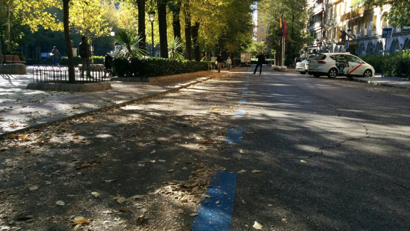 Zonas azules vac&iacute;as