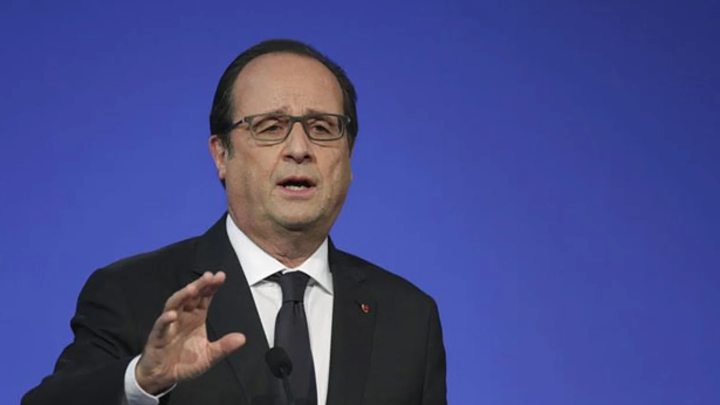 Hollande habla tras la tragedia en París Hollande habla tras la tragedia en París