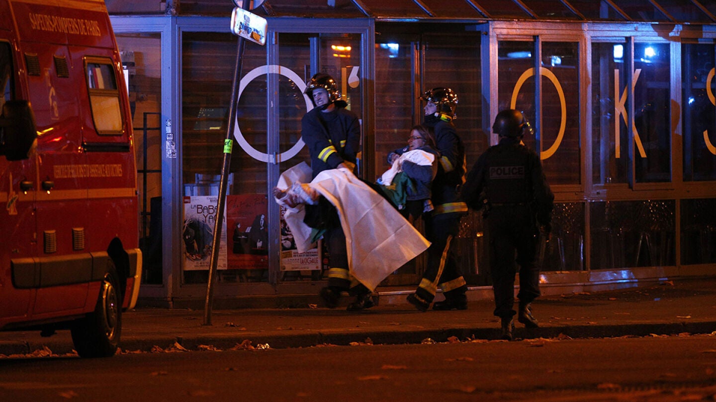 Los exteriores del Bataclan