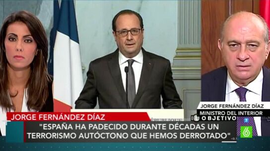 Fern&aacute;ndez D&iacute;az, ministro de Interior, en El Objetivo