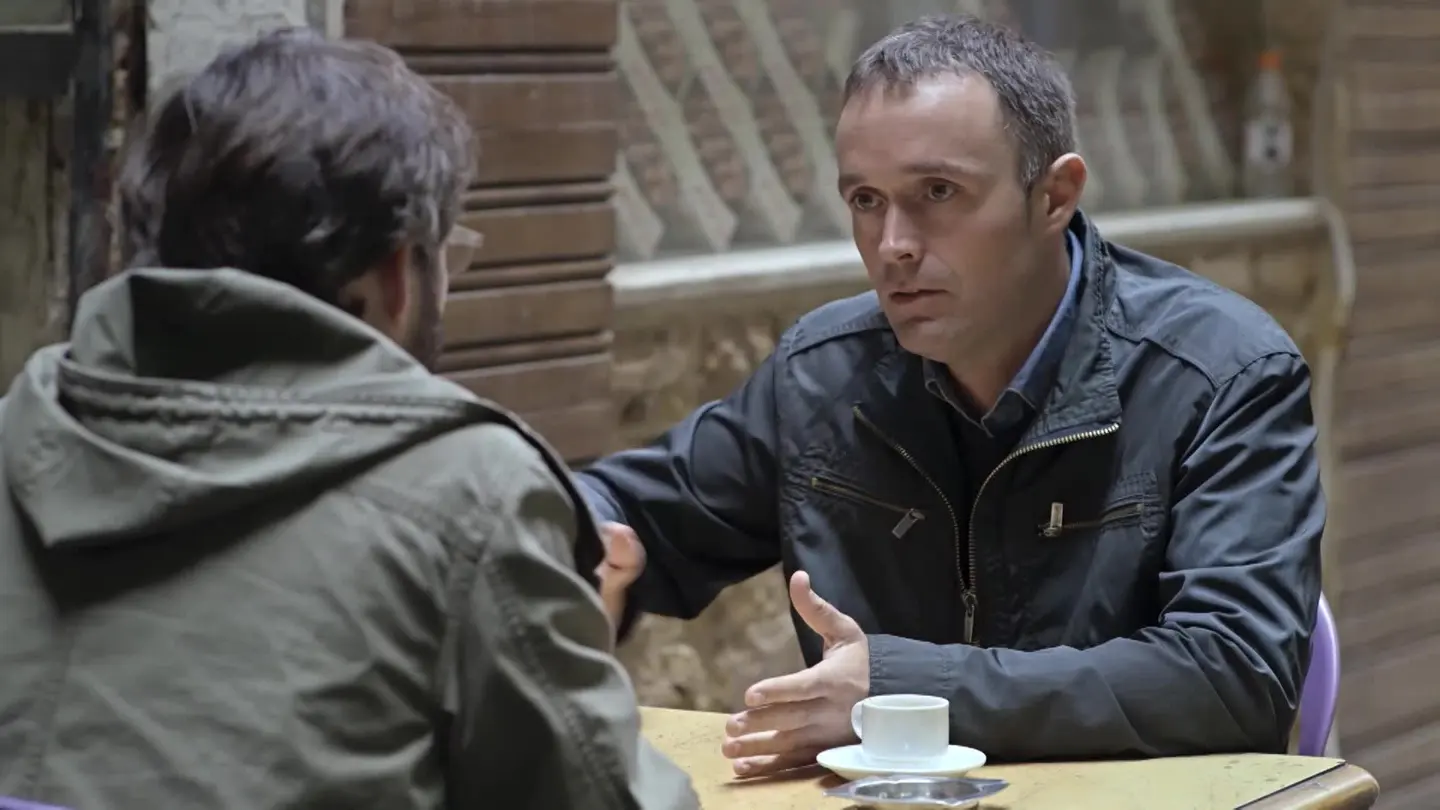 El periodista Mikel Ayestaran, en Salvados El periodista Mikel Ayestaran, en Salvados