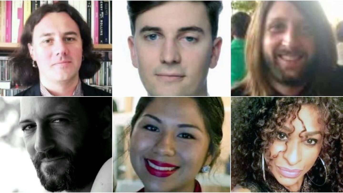 Algunas de las v&iacute;ctimas del atentado de Par&iacute;s