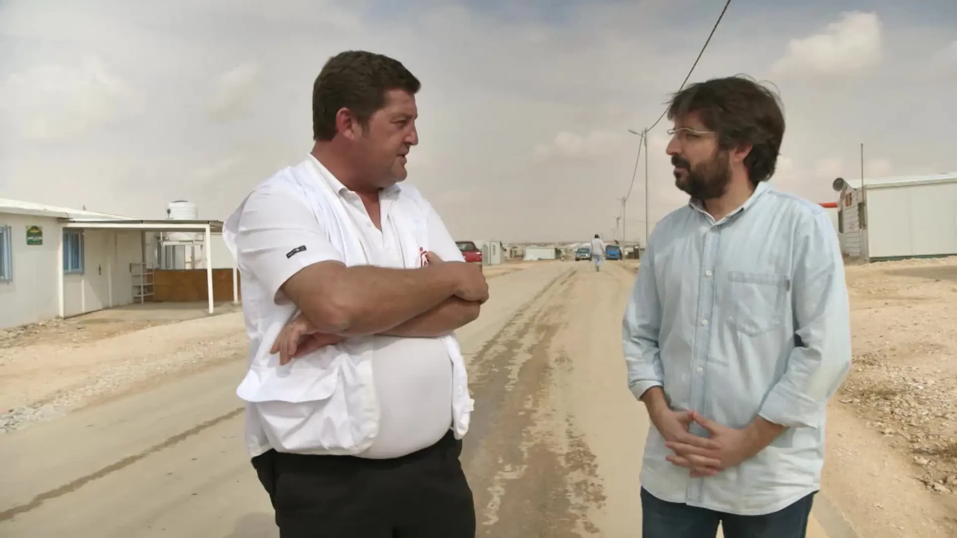 Jordi Évole entrevista a Luis Eguiluz, el jefe de misión de MSF en Jordania