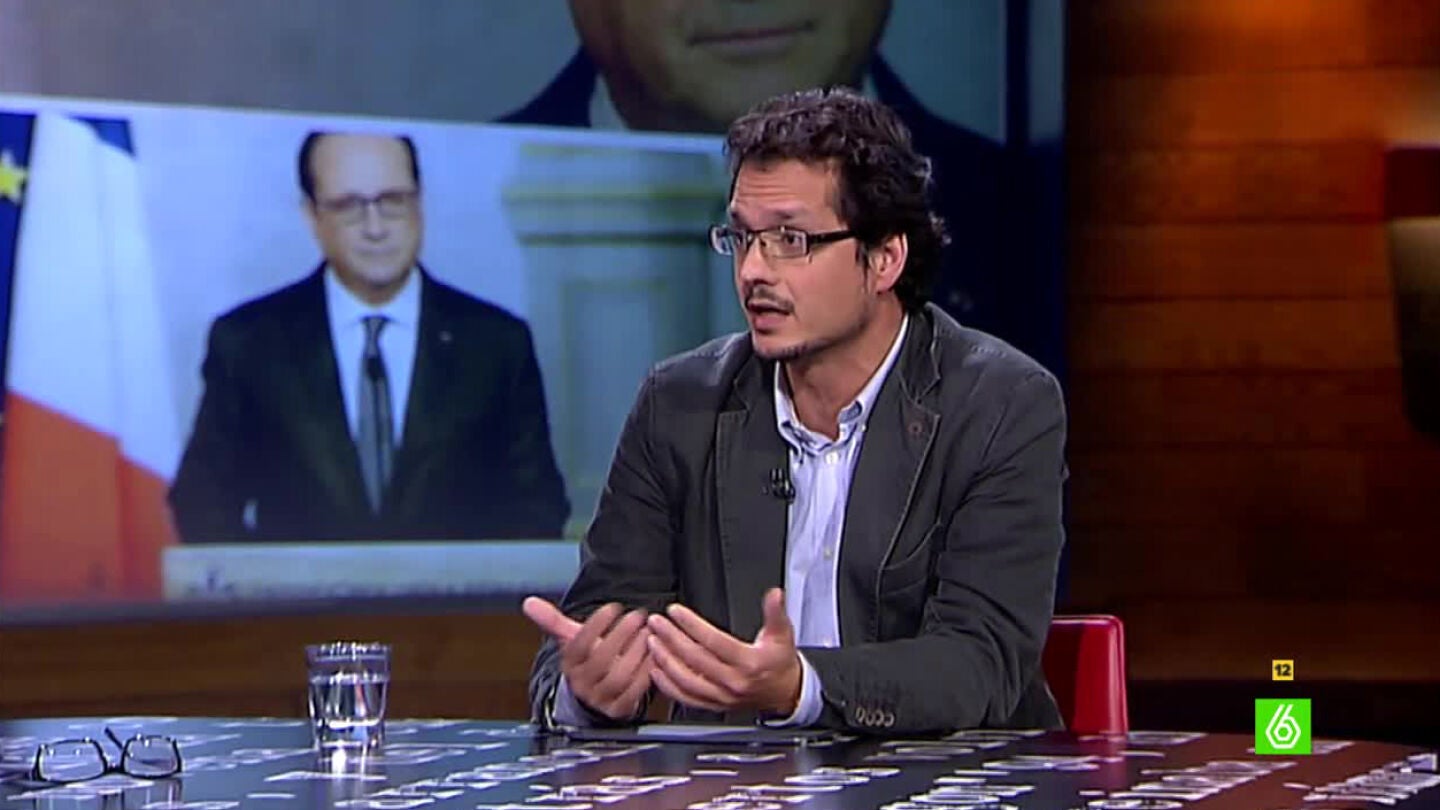 Torreblanca visita El Intermedio para comentar la situaci&oacute;n de Francia