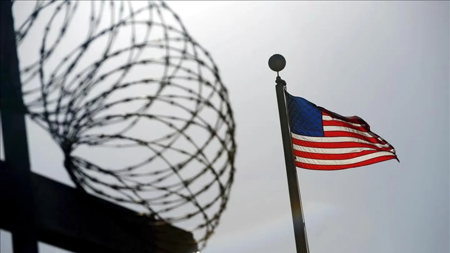 La bandera de Estados Unidos. La bandera de Estados Unidos.
