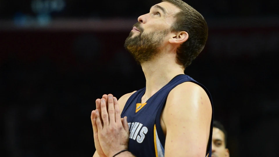 Marc Gasol, durante el partido