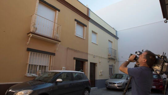 Vivienda donde la mujer fue asesinada