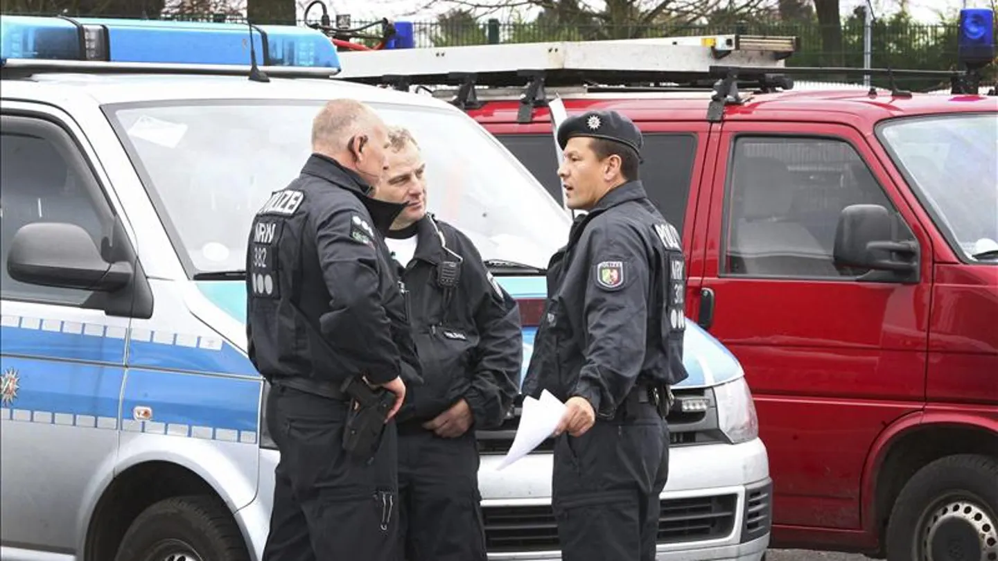 Policías alemanes Policías alemanes