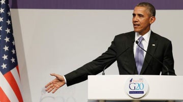 Barack Obama ante los medios