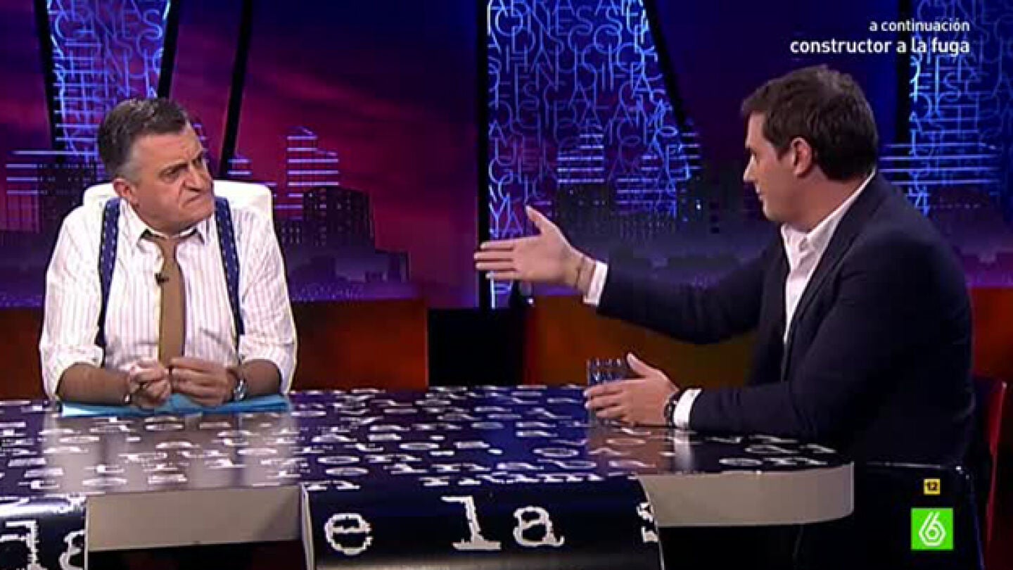La visita de Albert Rivera a El Intermedio