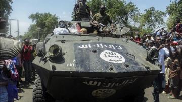Uno de los vehículos armados incautados a los insurgentes de la secta islamista Boko Haram