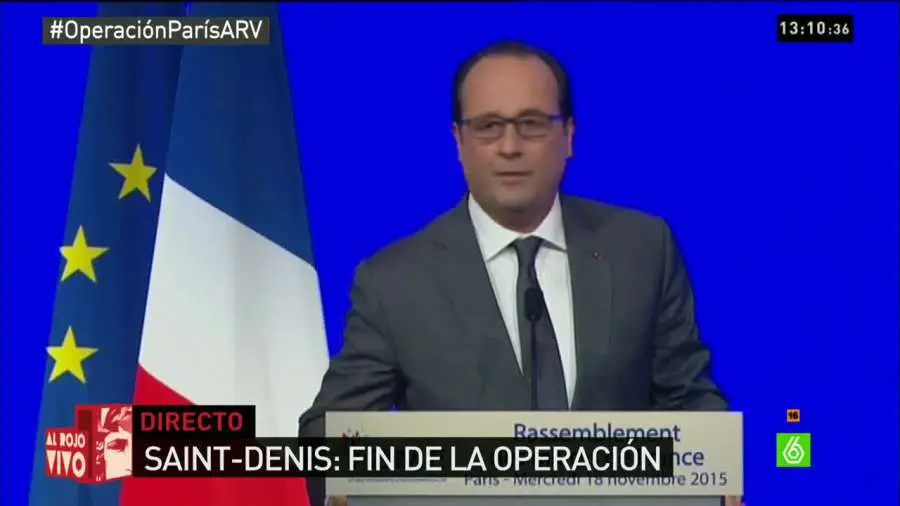 François Hollande, presidente de Francia