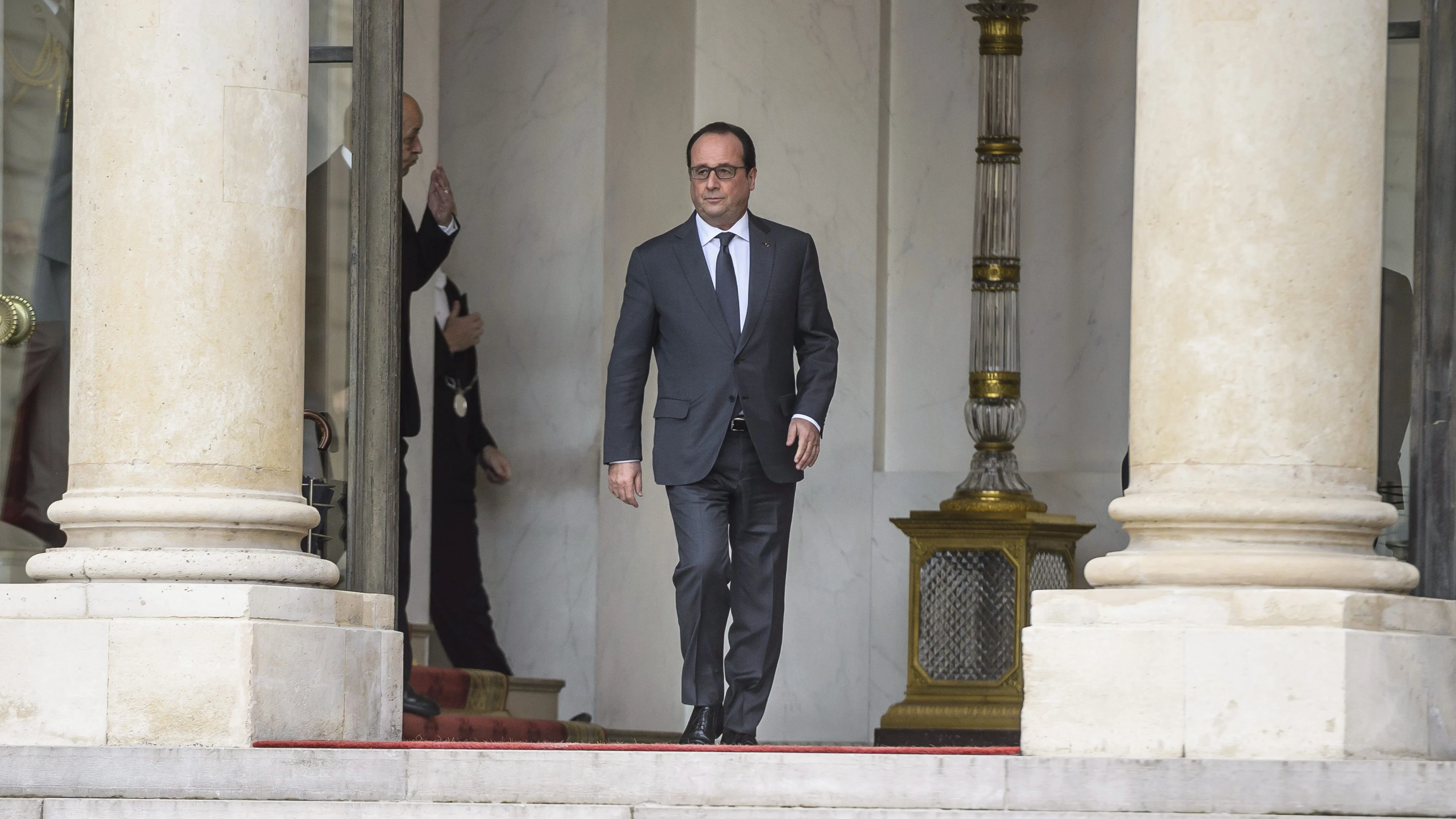 El presidente galo, François Hollande