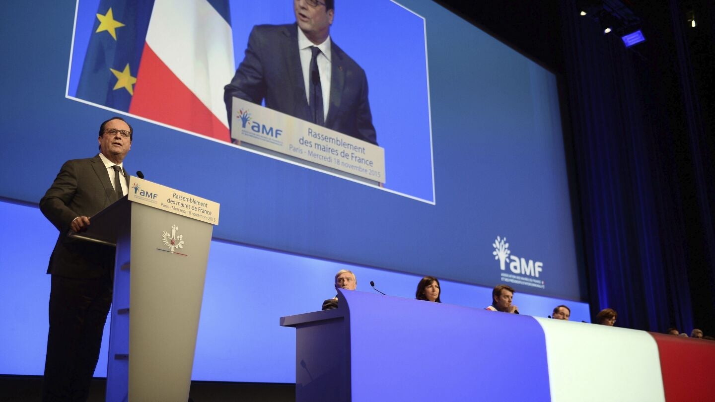 El presidente galo, Fran&ccedil;ois Hollande