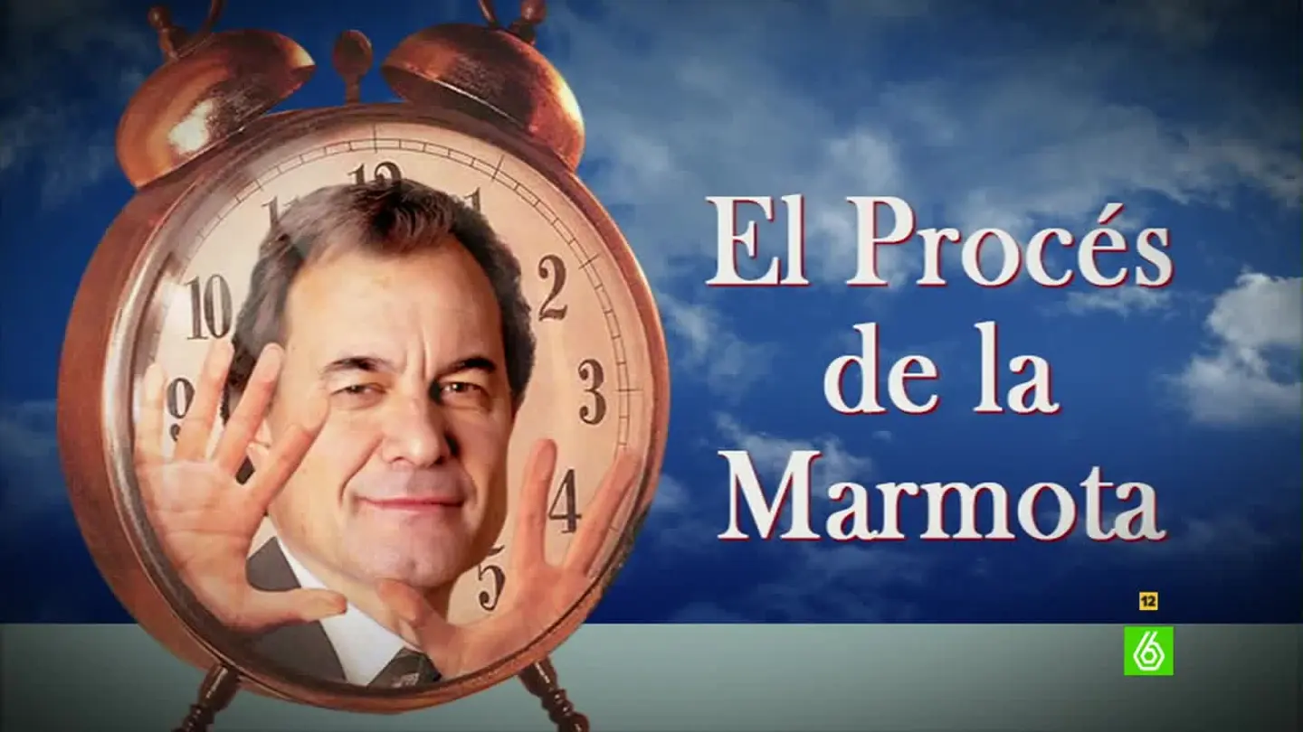 El Intermedio entra en 'El procés de la marmota' El Intermedio entra en 'El procés de la marmota'
