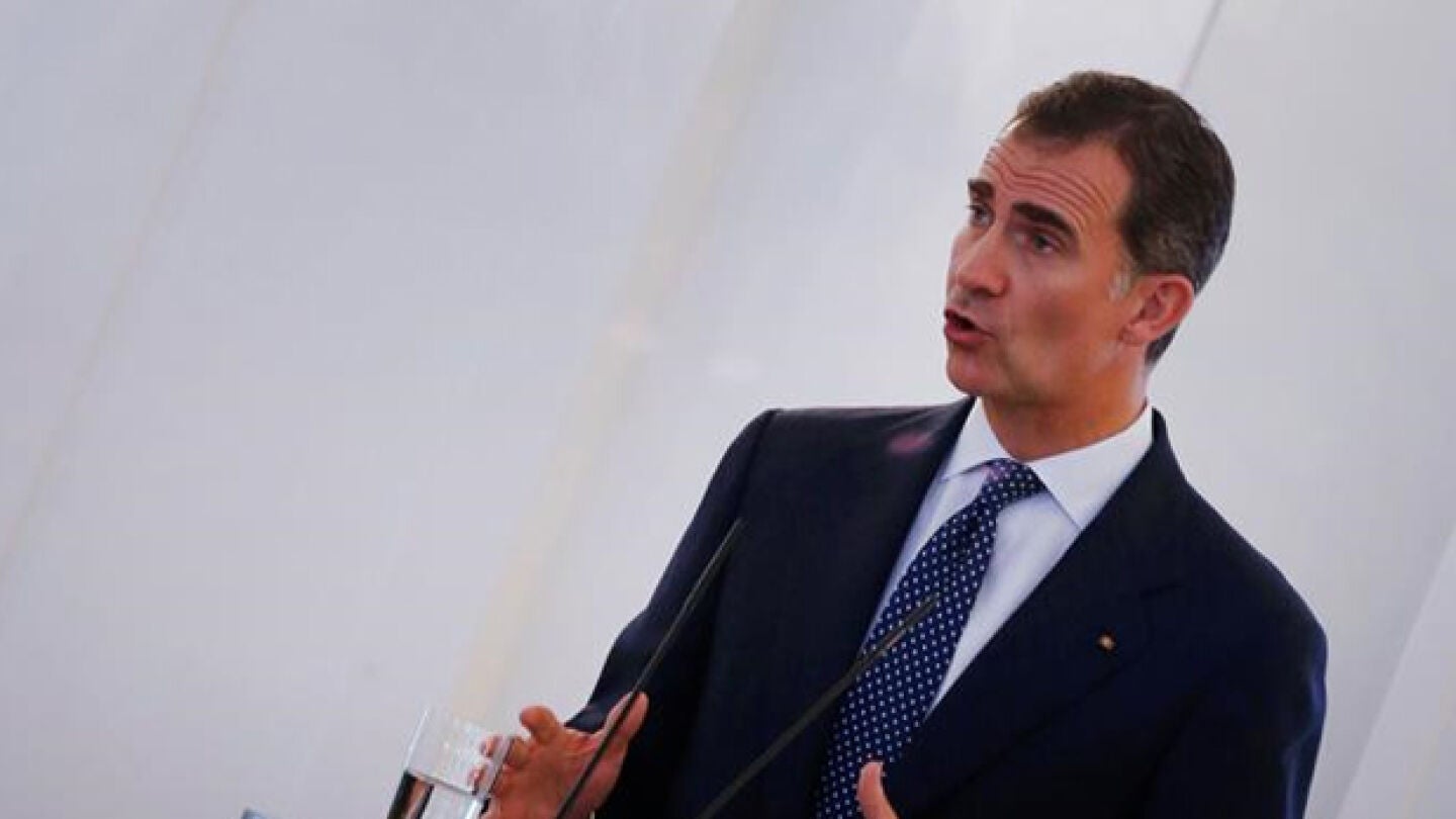 Felipe VI habla sobre los ataques de Par&iacute;s