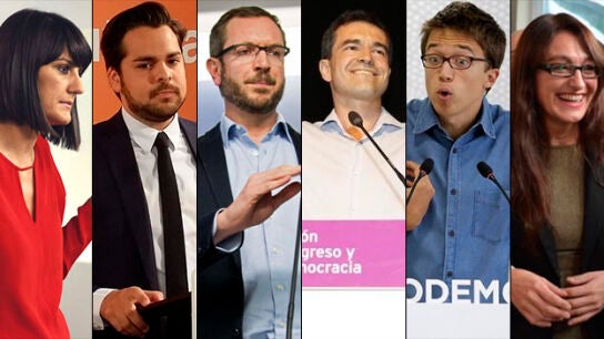 Los participantes del #DebateEn140