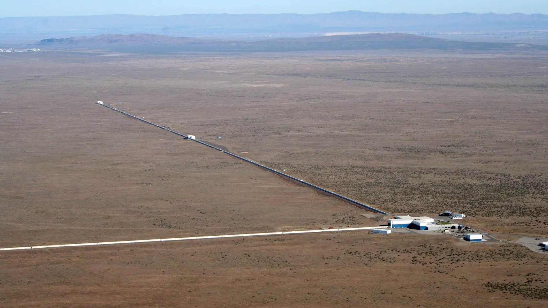 El observatorio de LIGO en Hanford (Wash