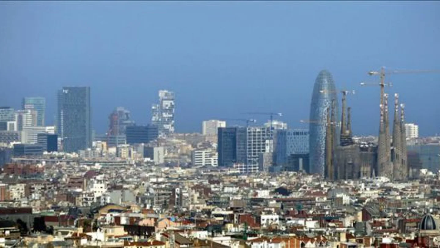Vista general de la ciudad de Barcelona Vista general de la ciudad de Barcelona
