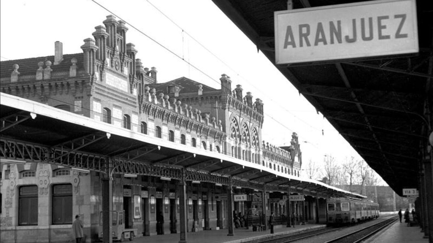 Vista general de la estaci&oacute;n de Aranjuez
