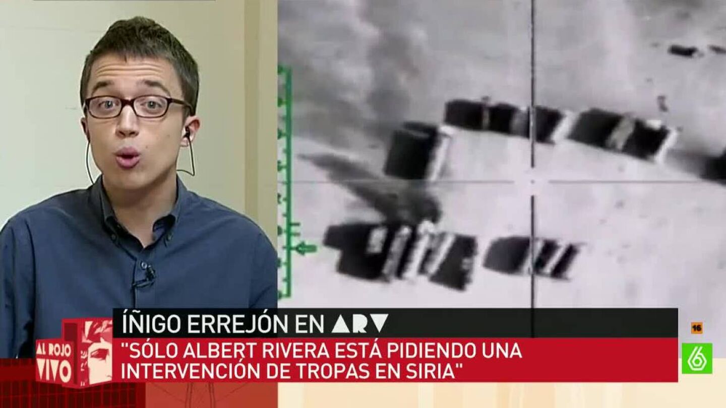 &Iacute;&ntilde;igo Errej&oacute;n, sobre la intervenci&oacute;n en Siria