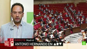 Antonio Hernando, portavoz del PSOE en el congreso