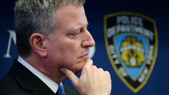 El alcalde de Nueva York, Bill de Blasio, El alcalde de Nueva York, Bill de Blasio,
