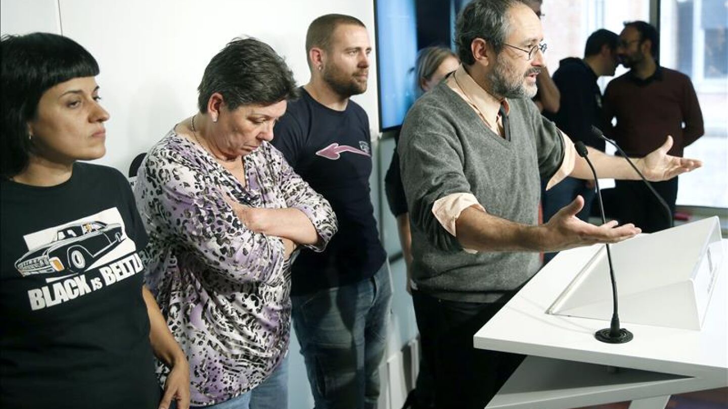 Antonio Ba&ntilde;os ante los medios