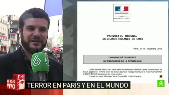 Hamid, testigo de la operación en Saint-Denis Hamid, testigo de la operación en Saint-Denis
