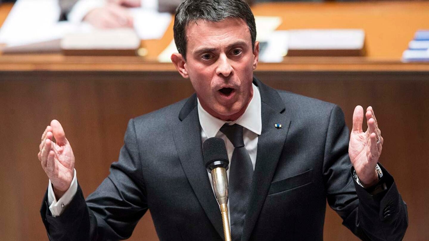 Manuel Valls, primer ministro franc&eacute;s