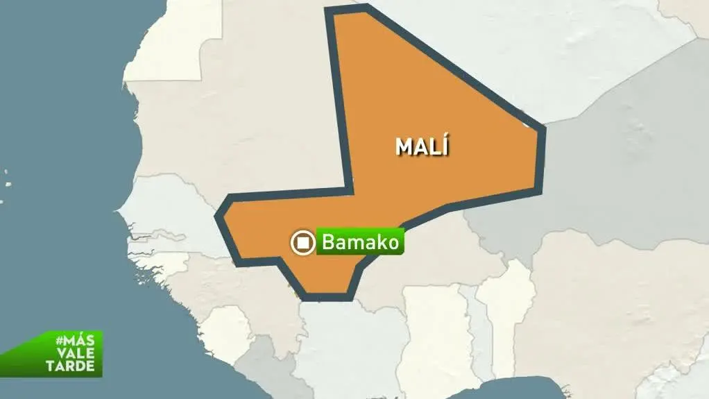 Mali, con capital en Bamako