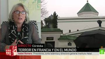 Isabel Romero, presidenta de la Junta Islámica
