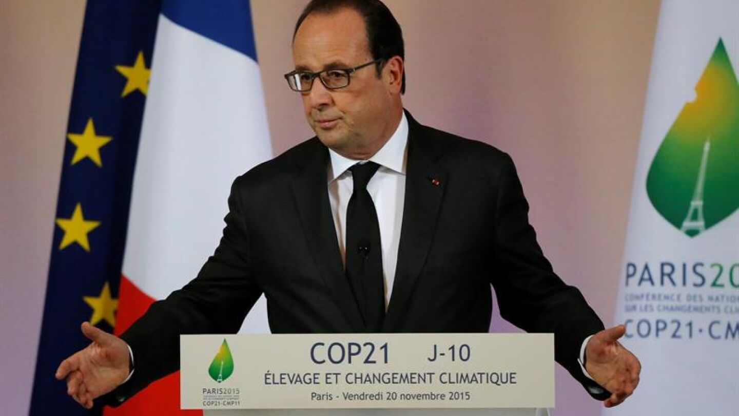 El presidente franc&eacute;s, Fran&ccedil;ois Hollande