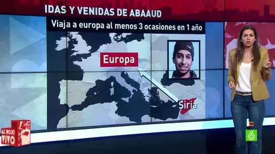 Las idas y venidas de Abdelhamid Abaaoud por Europa Las idas y venidas de Abdelhamid Abaaoud por Europa
