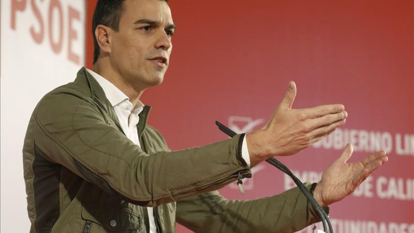 Pedro S&aacute;nchez, secretario general del PSOE