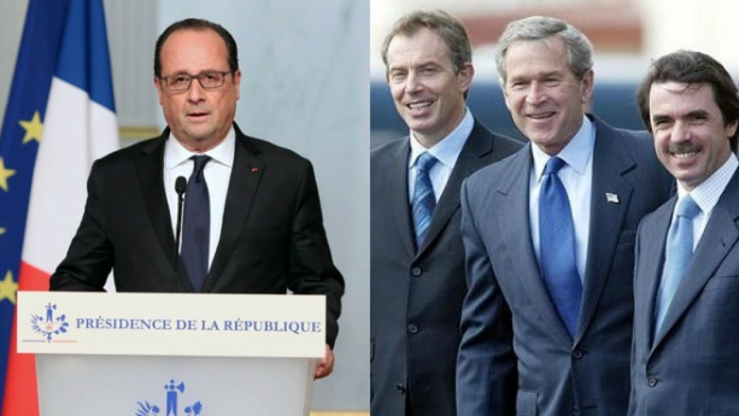 Qu&eacute; diferencia la respuesta de Bush tras el 11S de la respuesta de Hollande tras el 13N?