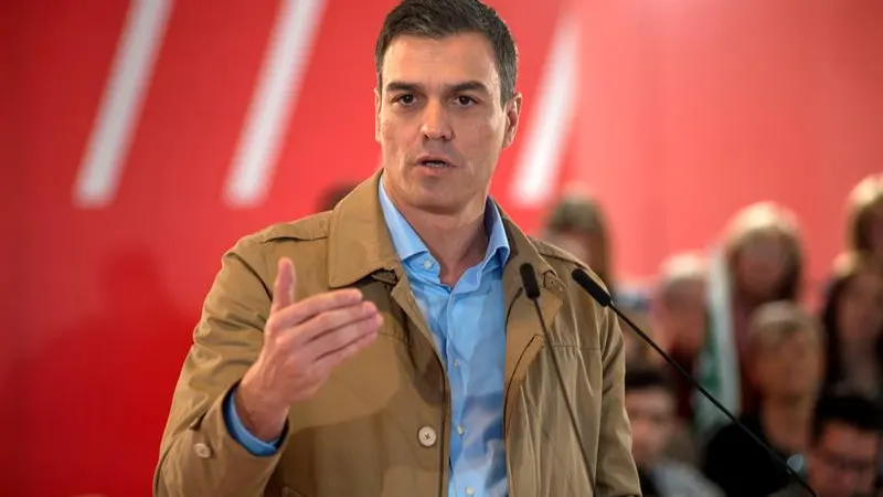 El secretario general del PSOE, Pedro Sánchez