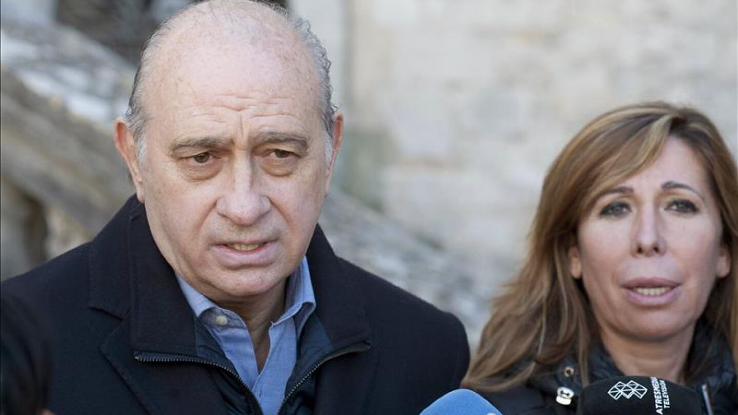Jorge Fern&aacute;ndez-D&iacute;az, ministro de Interior